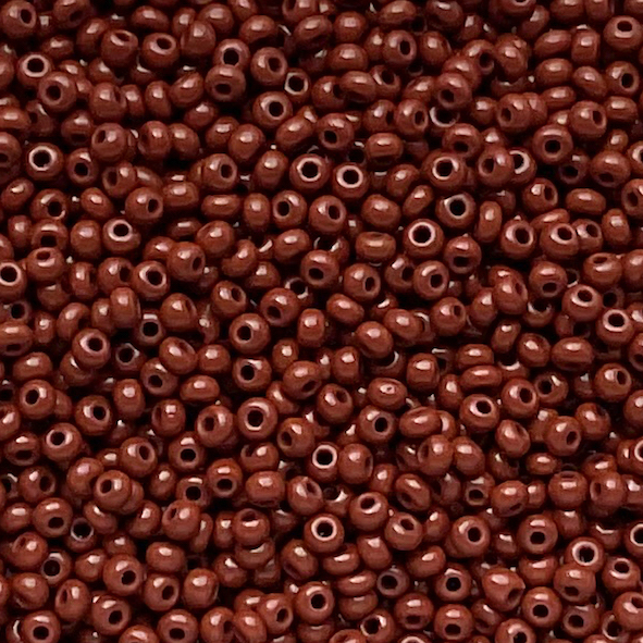 RC226 Chalk Brown Size 10 Seed Beads, Pack Size: 100g