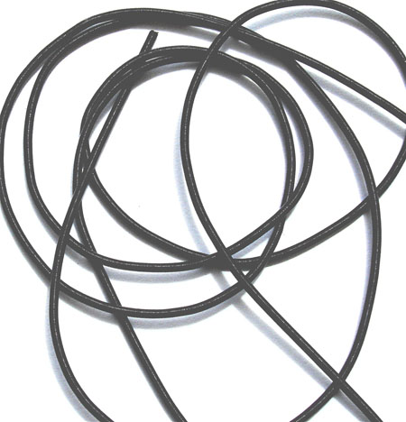 GP011 Black Coloured Gimp, Metal Finishes: Black / Pack Size: 1