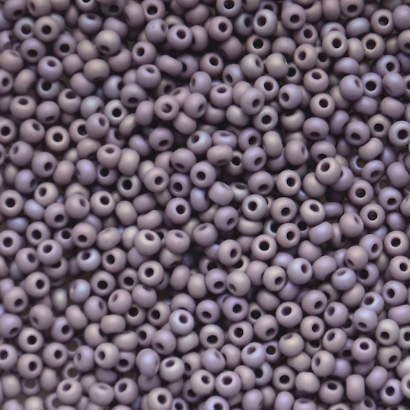 RC865 AB Op Purple Size 10 Seed Beads, Pack Size: 100g